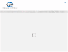 Tablet Screenshot of greatlakesminerals.com